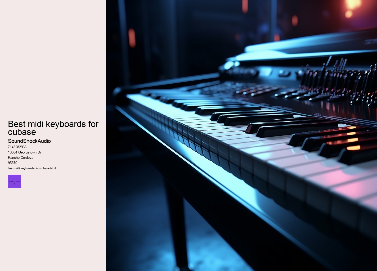 best midi keyboards for cubase