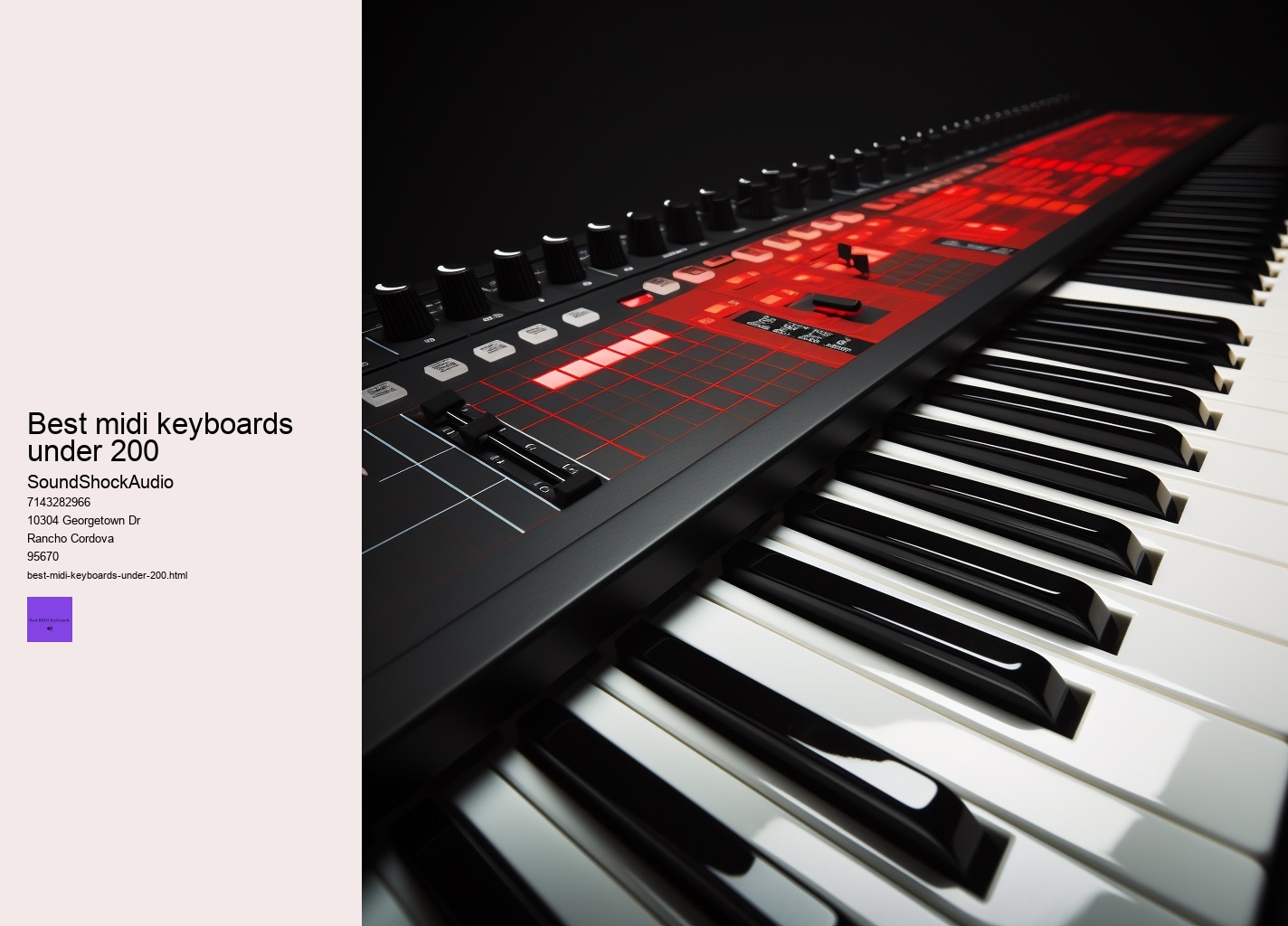 best midi keyboards under 200